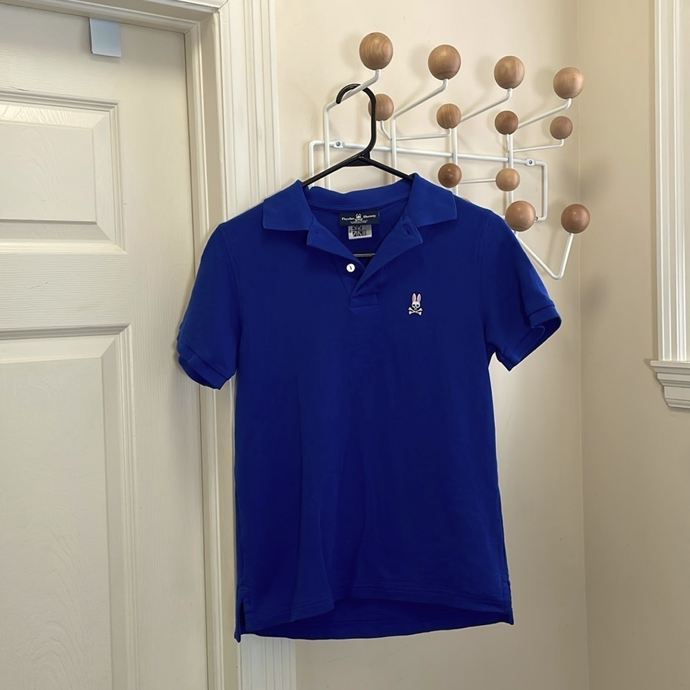 Psycho Bunny - Classic Polo Short Sleeve Shirt - Blue - 2 / Small